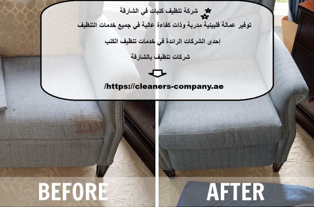 شركة تنظيف كنبات في الشارقة